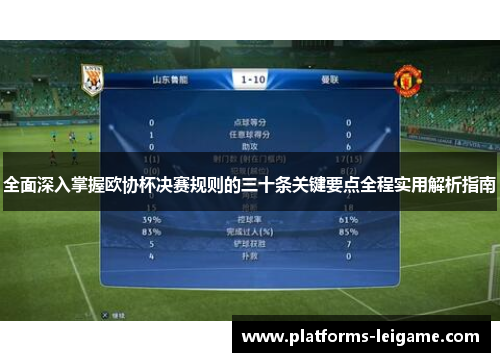 全面深入掌握欧协杯决赛规则的三十条关键要点全程实用解析指南 全面深入掌握欧协杯决赛规则的三十条关键要点全程实用解析指南